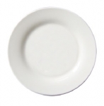 Тарелка белая. Диаметр тарелки: 20 см  Диаметр изображения: 12.5 см